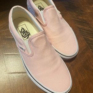 Pale pink Vans